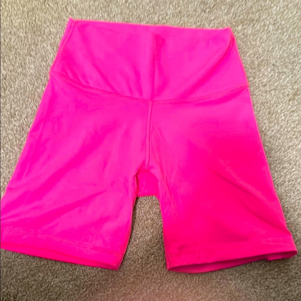 TNA Vibrant Pink Bike Shorts